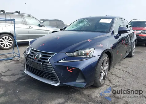 2018 Lexus Is 300 z USA, uszkodzony, nr VIN JTHBA1D2XJ5080692